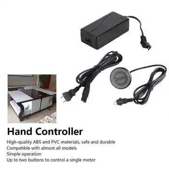 

Electric Putter Hand Controller 01 Male Connector + 01 Female Connector US Plug 100-240V Solar Power Electric Sofa Controller