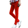 Wholesale 2022 fashion spring Autumn Casual men's show thin Skinny jeans men hip hop red pencil pants elastic foot trousers ► Photo 2/6