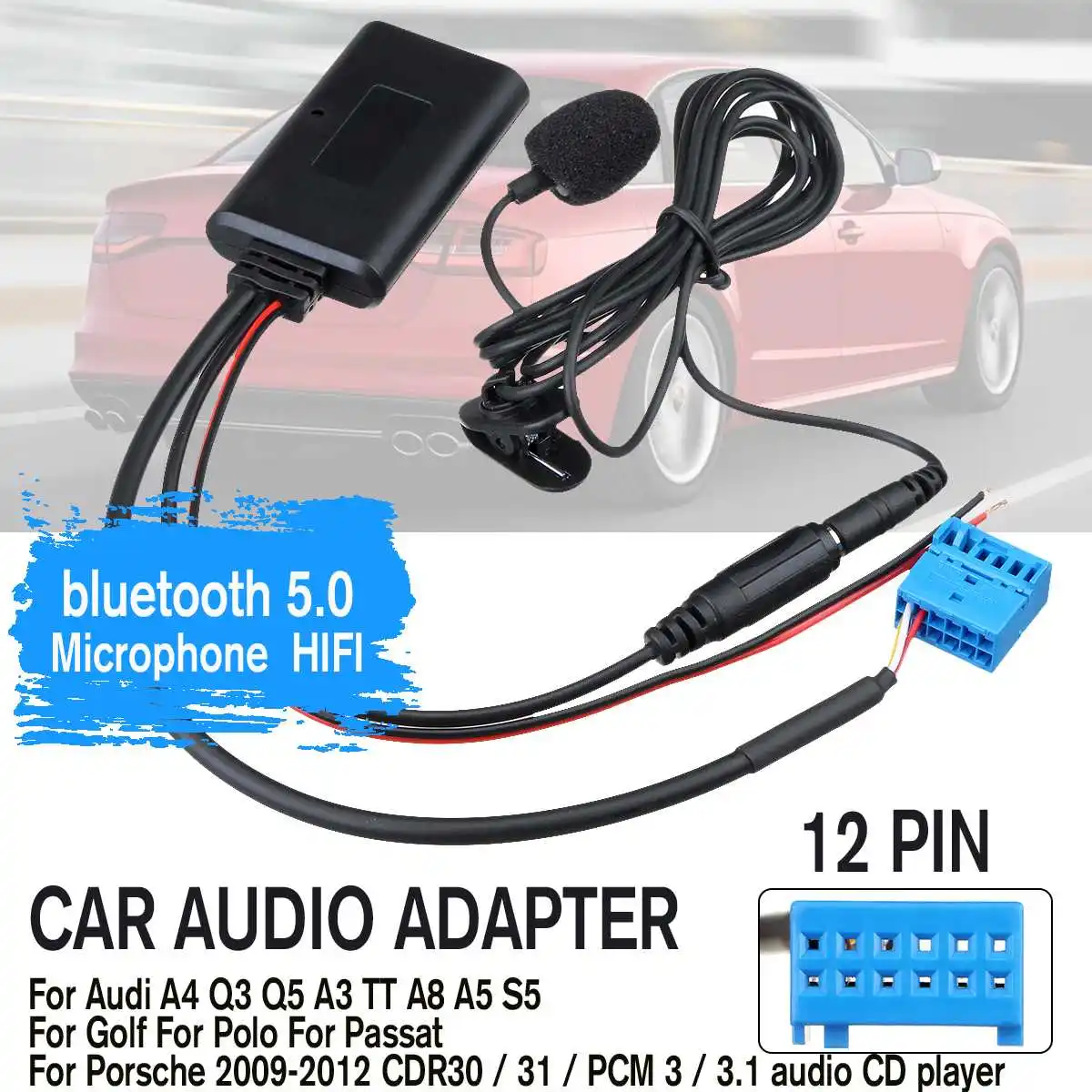 Audi TT 8J ab 2007 A3 8P ab 2010 Music Interface AMI RNS-E Adapter Kabel