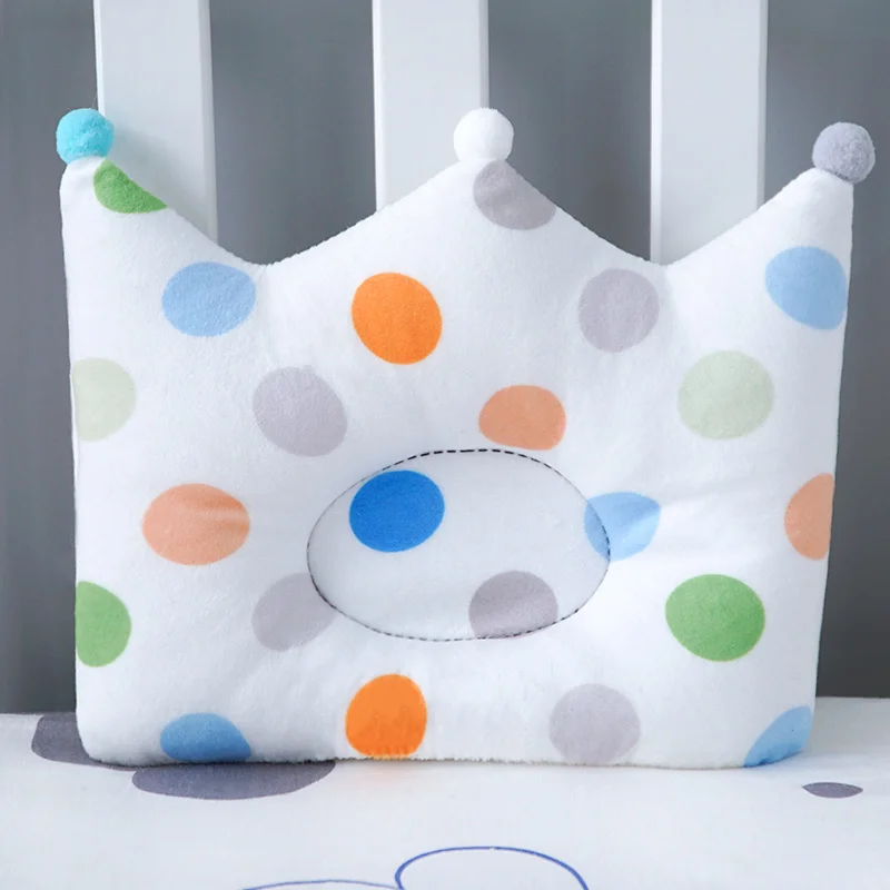 Color dots Muslinlife защита головы малыша подголовник подушка Спящая детская подушка мягкая хлопковая вспомогательная Подушка Прямая поставка - Цвет: Color dots