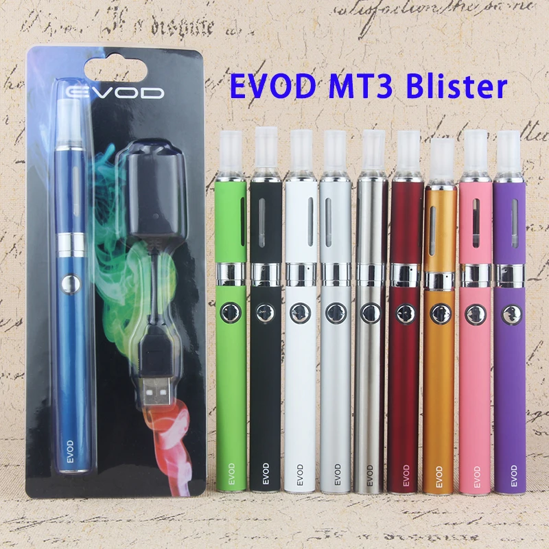 

eVod MT3 Clearomizer Elektronik Sigara Vaporizer Battery 650 mAh Ego T BCC Bottom Coils Atomizer Starter Kits