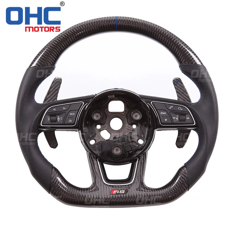 Cheap 100% Real Carbon Fiber Stuurwiel Voor Audi S3 S4 S5 S7 A3 A4 A5 A7 R8 Tt Cheap 100% Real Carbon Fiber Stuurwiel Voor Audi S3 S4 S5 S7 A3 A4 A5 A7 R8 Tt