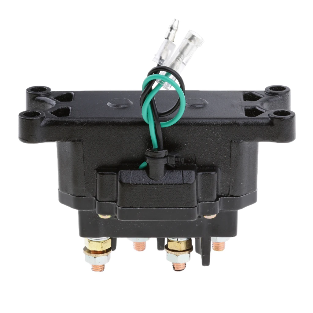 12V Solenoid Relay Contactor Winch Rocker Switch Thumb Universal For ATV UTV