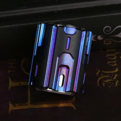 Titanium V2.1 Нож бусины из титанового сплава Мини кончик пальца аксессуары для гироскопов игрушки для взрослых индивидуальная декомпрессия EDC - Цвет: Titanium V2.1
