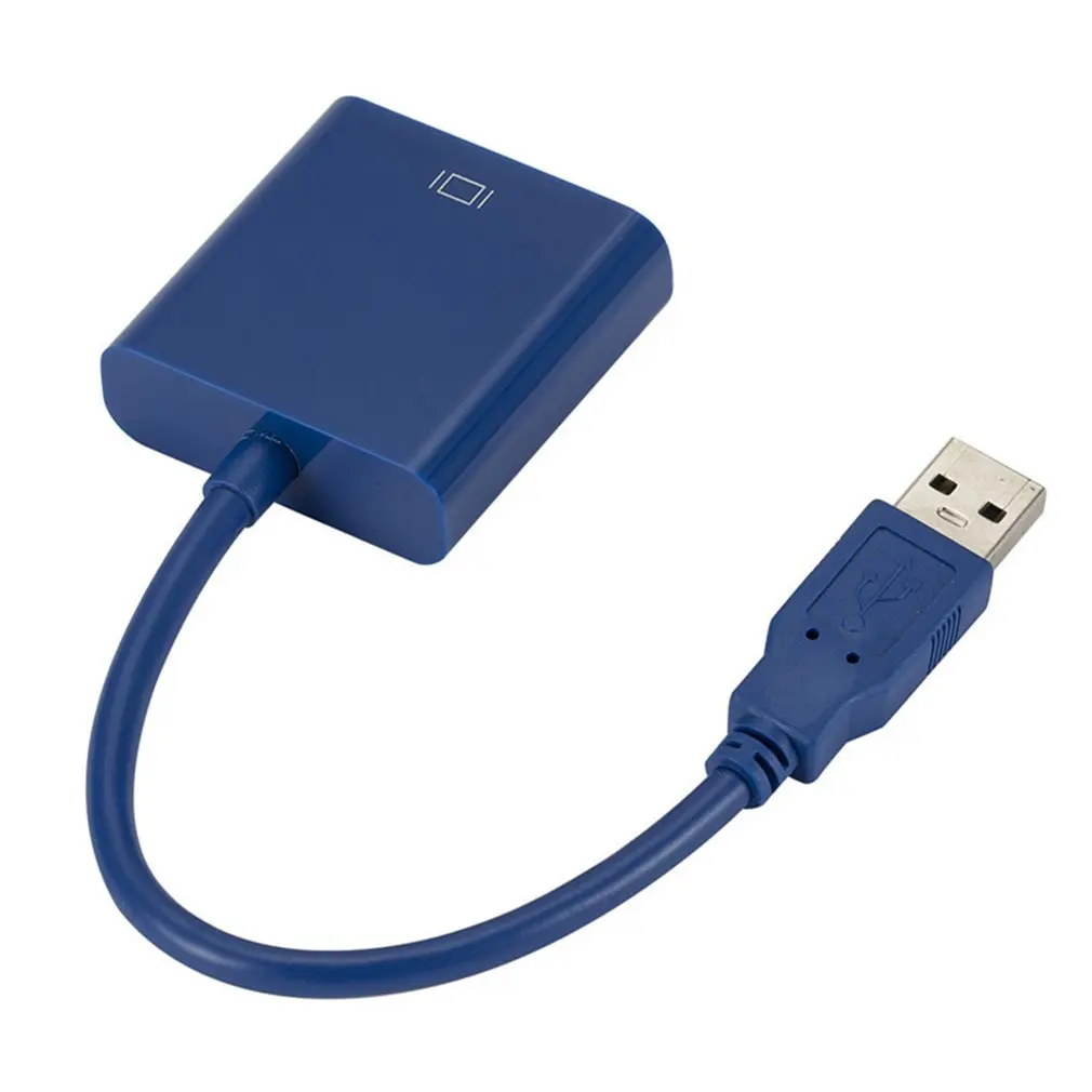 Usb3.0 к Vga адаптер usb-кабель к Vga внешняя видеокарта поддержка Xp/Win7/8 Hd преобразование профессиональный