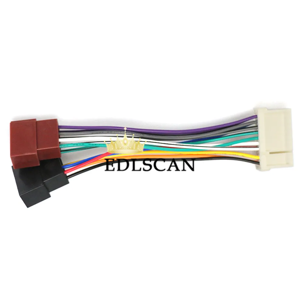 EDLSCAN для Nissan 1999+ выберите модель autostereo ISO радио адаптер кабель ISO жгут проводов 12-118