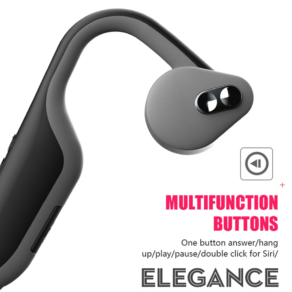 Bluetooth 5.0 Sport Earphone Microphone Headphone Phone Wireless Sport Earphone Music Control Headset
