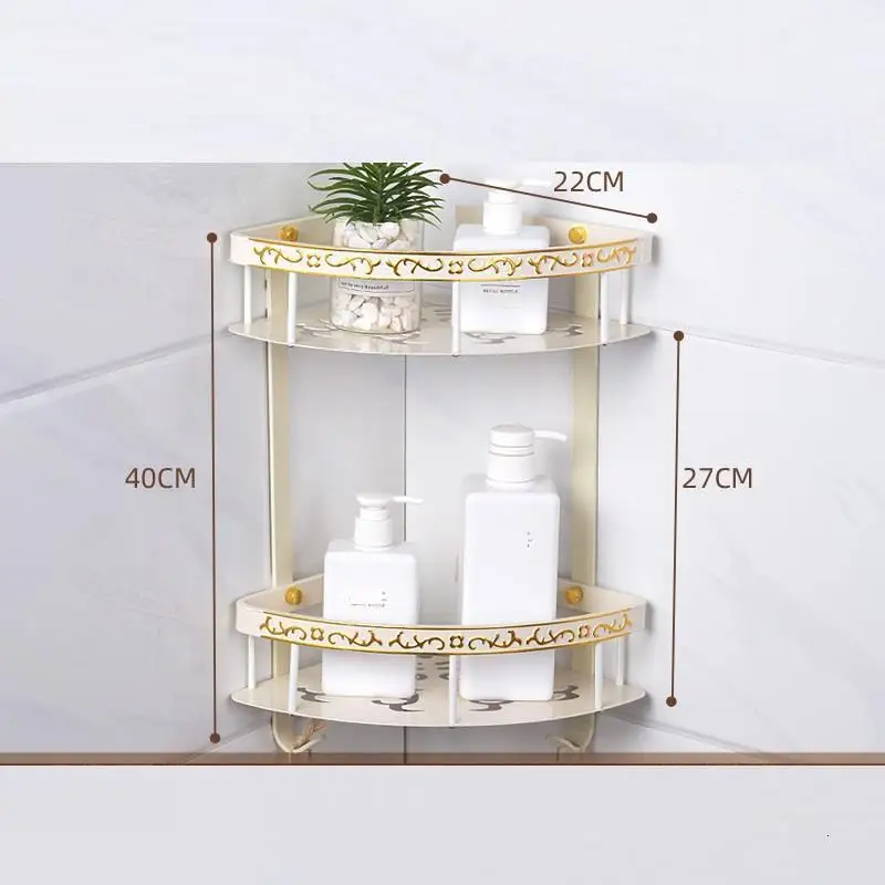 Version U Аксессуары для шампуня Lazienka Mensole Hoekplank Repisas Mobile Bagno Banheiro Salle De Bain полки для душа полка для ванной комнаты - Цвет: Version U