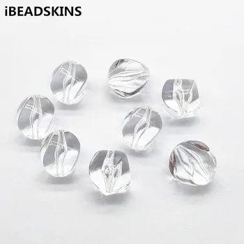 

New arrival! 17x14mm 210pcs/lot Clear Acrylic Twisted-shape beads forEarrings parts,hand Made Earrings Findings Jewelry DIY