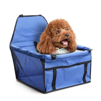 

Portable Pet Puppy Car Safety Seat Breathable Waterproof Cat Dog Travel Carrier Bag Adjustable Dogs Car Seat Bag