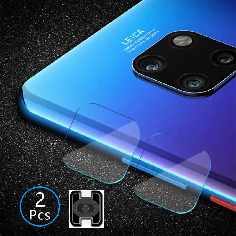 

2pcs camera film on honor v10 v20 for huawei mate 10 20 lite pro x tempered glass lens protector protective light view 10 20 20x