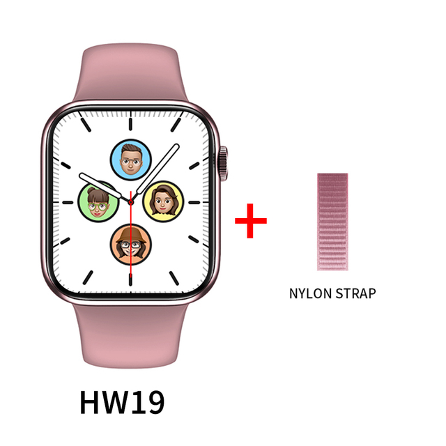 Smartwatch Series 6 Smart Watch Men Women HW19 plus Heart Rate Monitor pk W26 W37 P8 plus HW22 pro max D20 Y68 IWO 13