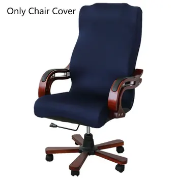 

Elastic Stretchable Home Universal Soft Modern Dustproof Office Chair Cover Solid Protective Computer Seat Removable Slipcovers