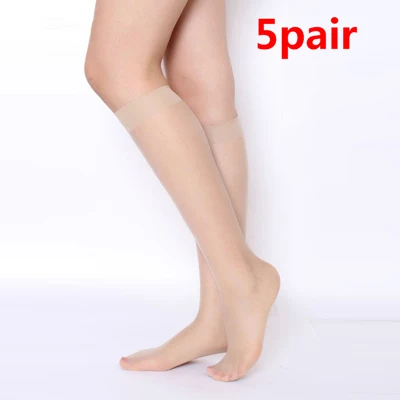 5pair 3/4/5/10 пар сексуальные чулки для Для женщин модные гольфы, удобные гольфы для малышей Medias крутые женские нейлоновые чулки - Цвет: 5pair