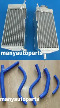 

FOR Honda CR125 CR125R 1987 1988 89 88 ALUMINUM RADIATOR & HOSE BLUE NEW
