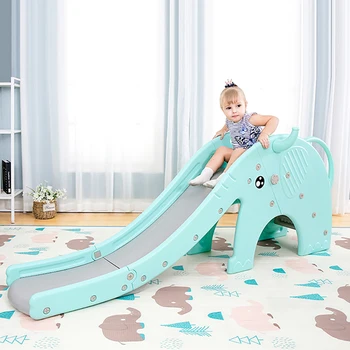 

Slide for Kids Both Indoor and Outdoor Use Children Climber Play Slide with Full Closed Pedal Freestanding Slide Basketball Hoop