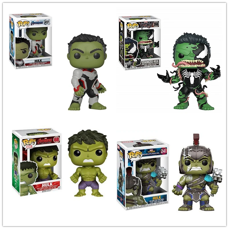 FUNKO POP фигурки Халка Мстители Коллекционная модель игрушки для детей рождественские подарки