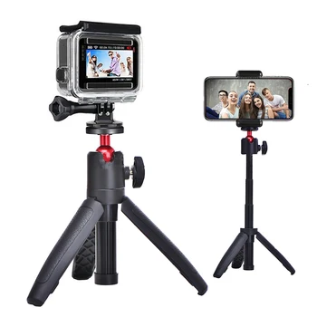 

Flexible Mini Tripod for smartphone Tripod Mobile Phone Holder clip stand for GoPro Hero 8 7 6 5 4 3+2 1 for yi 4k VP414