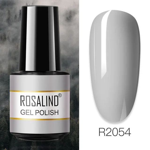 ROSALIND Primer Top Base Coat 7ML Gel Nail Polish For Manicure Long Lasting Nail Art Salon Gel Varnish UV LED Color Gel Polish RAR2054