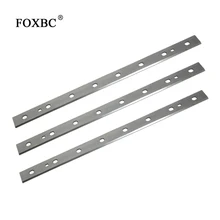 

FOXBC 13 Inch Planer Blades Replacement for DeWalt DW735 DW735X Wood Planer Knife for Woodworking - SET OF 3