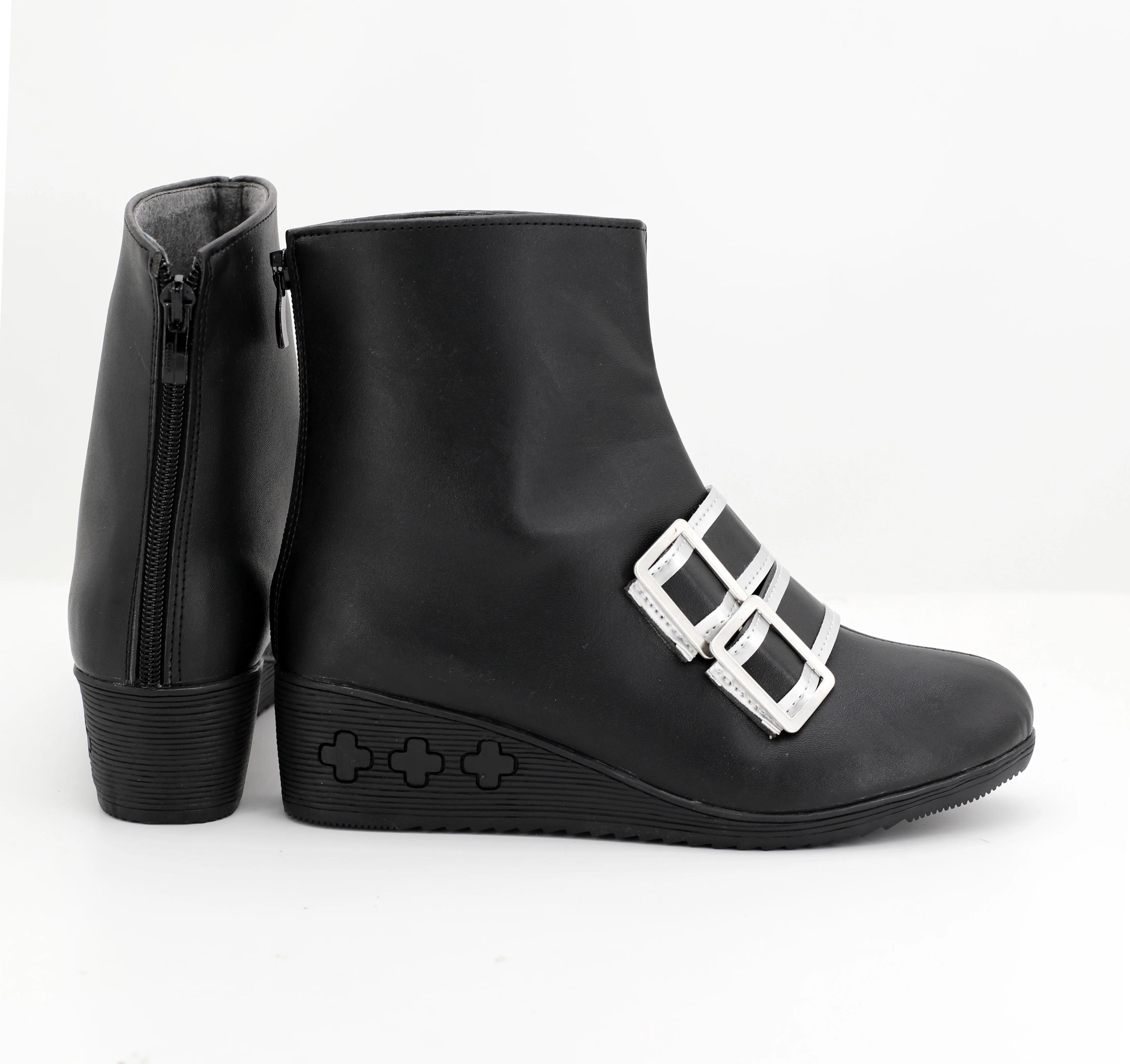 PROMARE/Обувь для костюмированной вечеринки «LIO FOTIA»; черные ботинки; обувь для Хэллоуина для взрослых; обувь для карнавального костюма на заказ