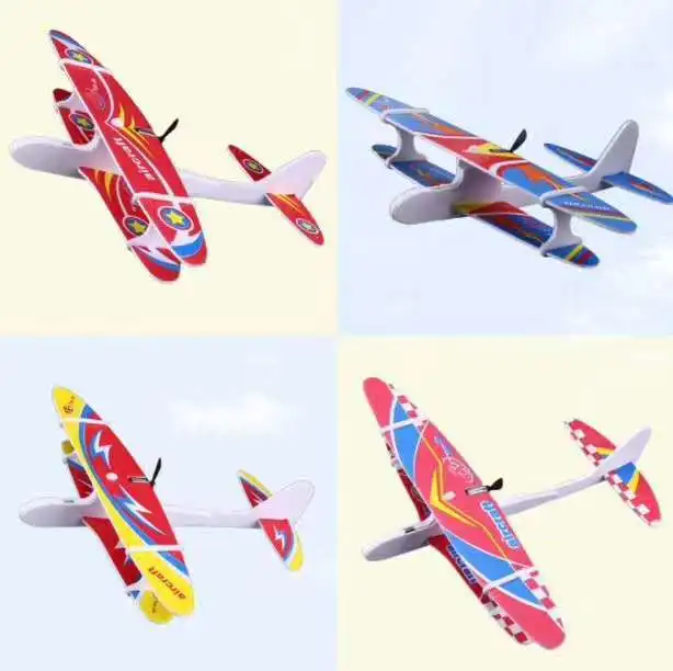 

Electric Hand-Tossed Airplane Electric Foam Airplane Hand-Tossed Foam Soft Airplane Charging Model Airplane Drop-resistant Toy