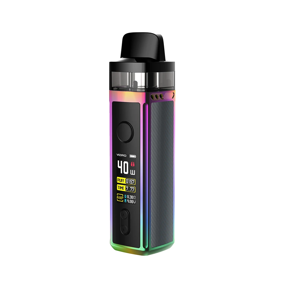 Rainbow Space Gray Комплект VOOPOO VINCI Pod, аккумулятор 1500 мА/ч и сменный картридж VOOPOO VINCI, емкость 5,5 мл, паровой комплект Voopoo Mod Pod - Цвет: Rainbow Space Gray