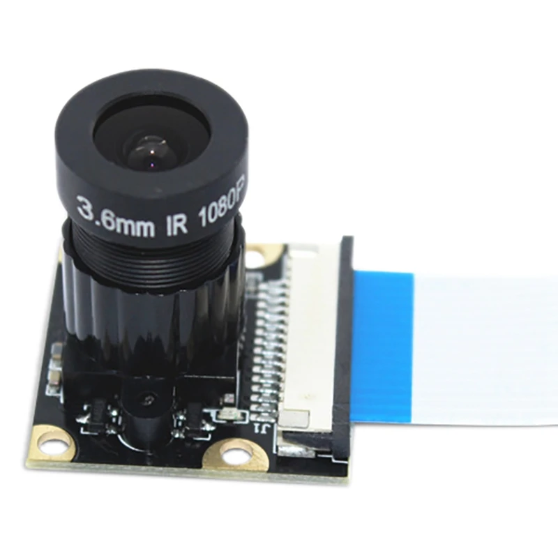 NEW-Camera Module 1080P 5 Million Pixels 1.8 Aperture 75掳 Wide Angle OV5647 Chip for Raspberry Pi 2/4/3B+ - ANKUX Tech Co., Ltd