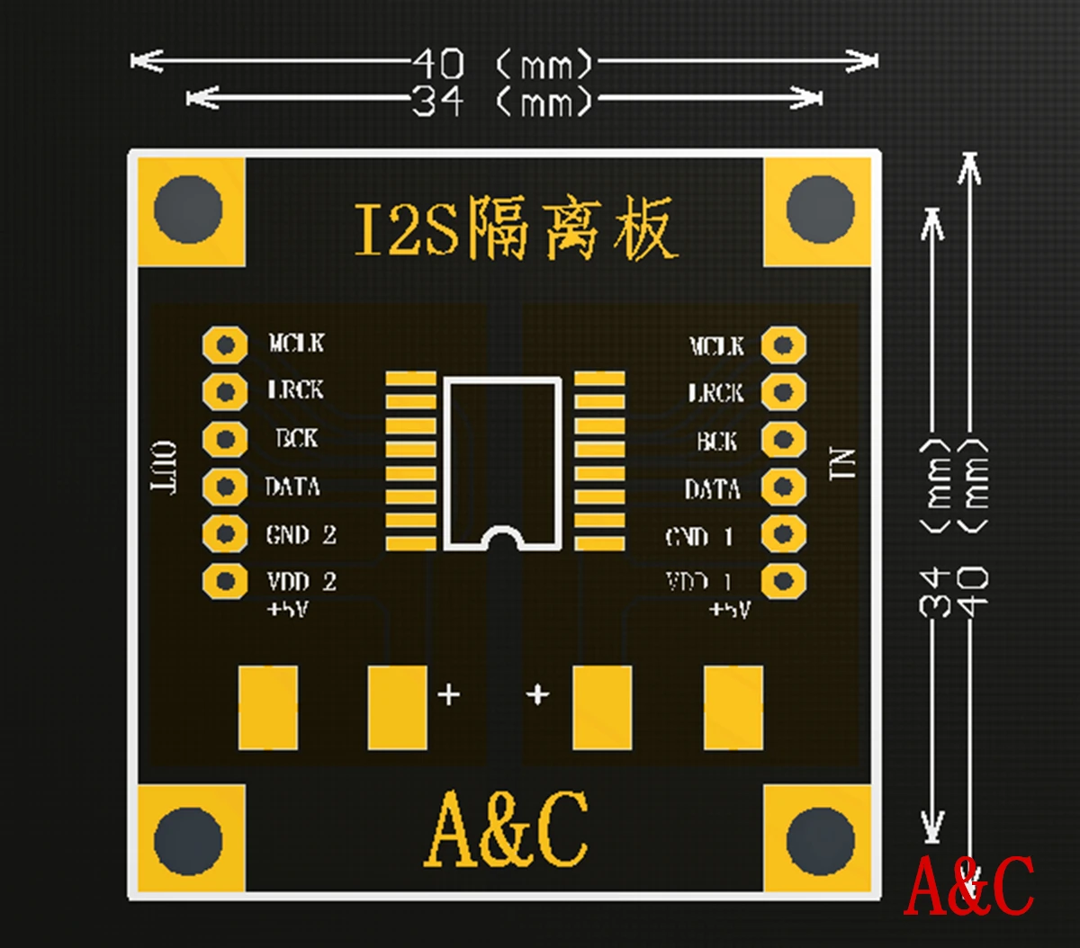 Nova Placa de Isolamento I2s - Image 2