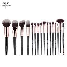 Anmor 4-16Pcs Makeup Brushes Set Professional Eyeshadow Foundation Blush Powder Eyeliner Eyelash Lip Make Up Brush Cosmetic Tool