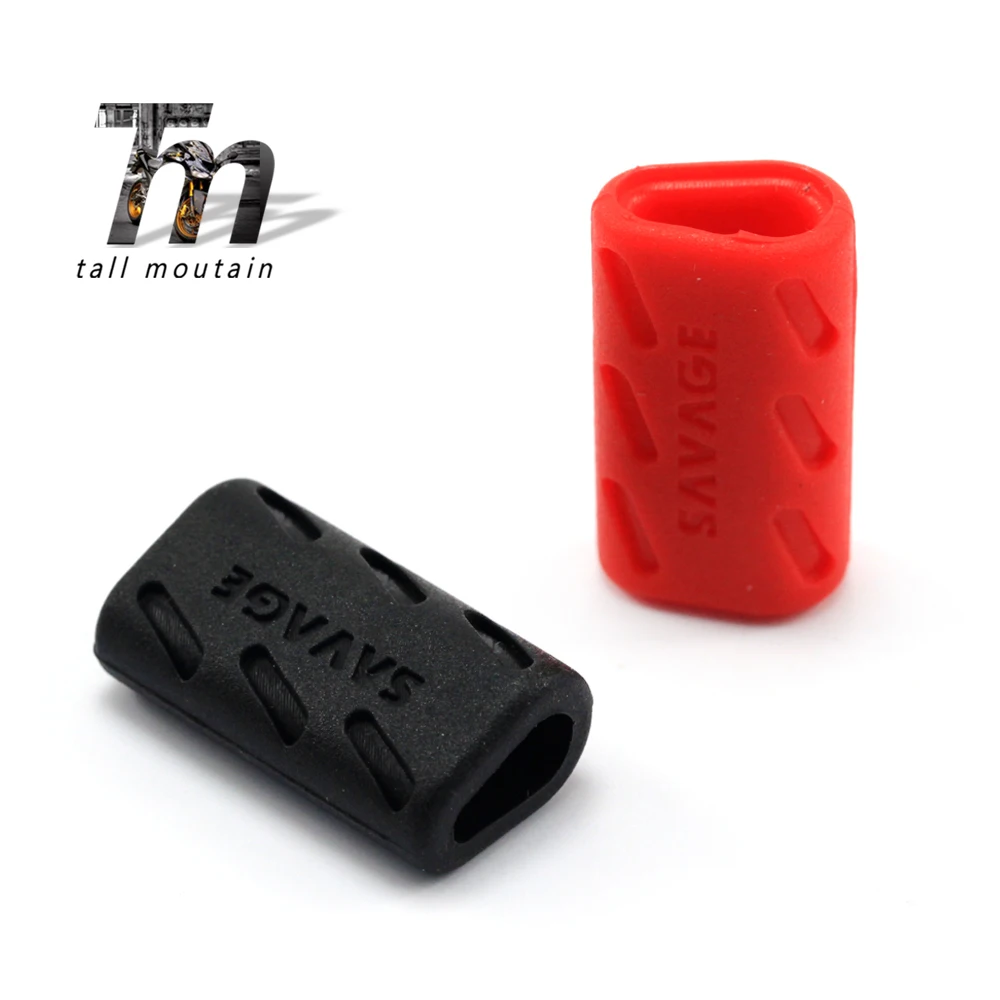 

Foot-Operated Rear Brake Lever Gear Pedal Foot Pad Shift Lever Toe Pegs Cover For DUCATI Motorcycle Motorbike Black/Red