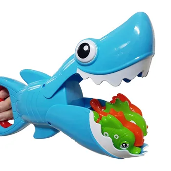Shark Grabber Fish Baby Bathtub Bath Toys Toddler Interactive Swiming Pool Fishing Tool Outdoor Beach Water Toy Gifts for Boy 1
