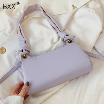 

[BXX] PU Leather Crossbody Bags For Women 2020 Summer Fashion Shoulder Messenger Handbags Female Travel Cross Body Bag HL987