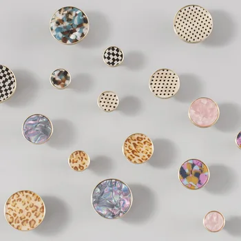 

Simanfei 4PCS Handle Brass Nordic Minimalist Stone Shell Pattern Wardrobe Door Drawer Handle Single Hole Pure Copper Handle