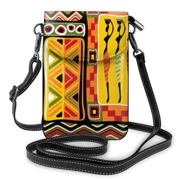 

OLN African Elements Fashion Card Holder Wallet 2020 New Female Wallets Women Zipper Strap Coin Purse