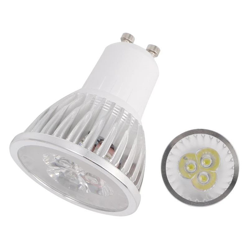 3 Вт 3x1 Вт GU10 LED лампа теплый белый свет лампы высокой Мощность Spotlight 170 В-240 В # k4u3x