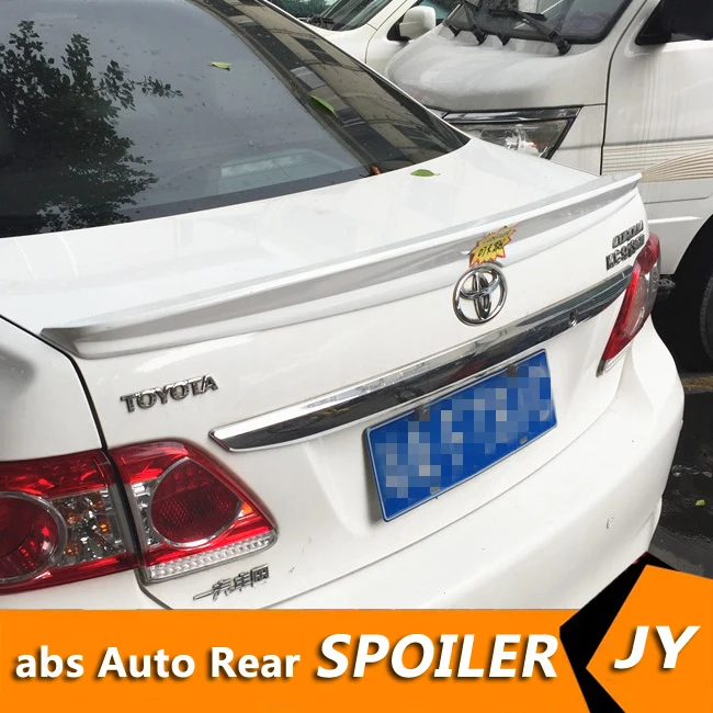 Спойлер для TOYOTA Corolla 2006 2013 спойлер высококачественный АБС пластик цветной задний