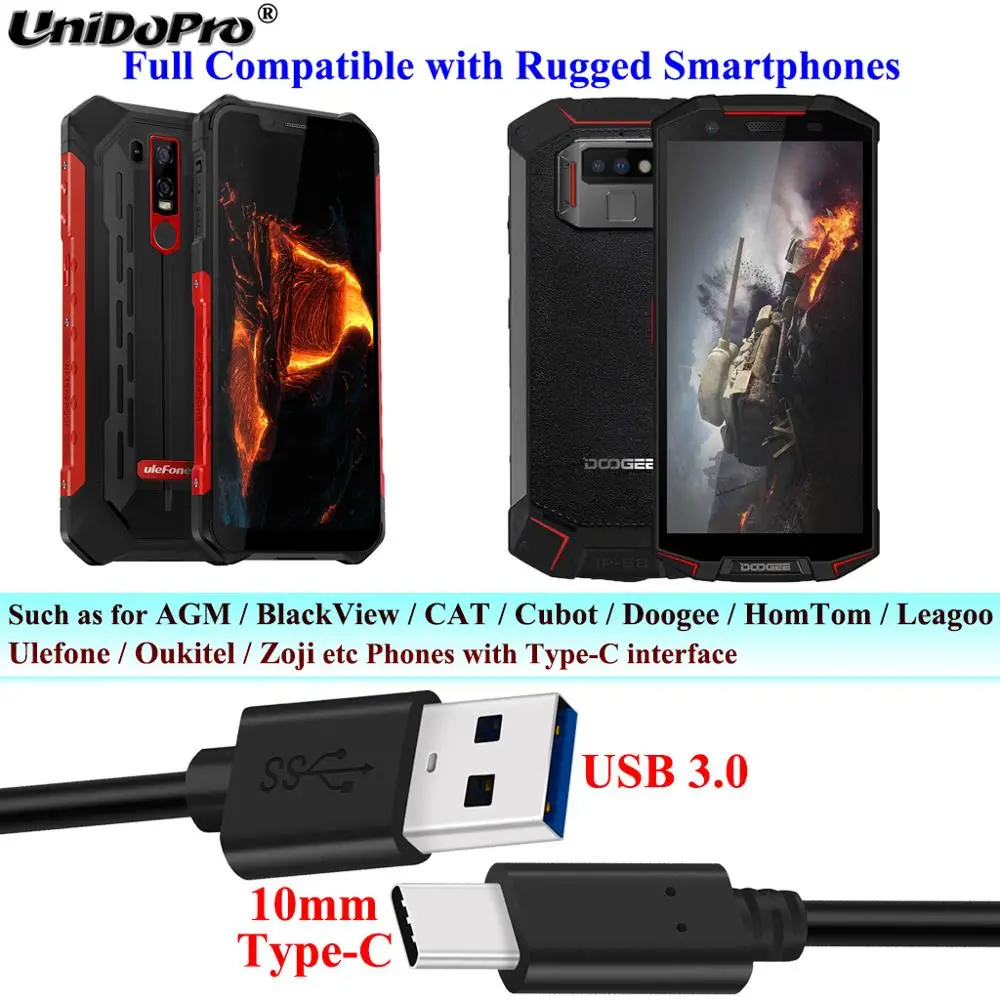 10 мм Расширенный наконечник USB C зарядный кабель для chuwi Hi9 Pro/Plus, Hi10 Pro/Vi10 Plus, HiBook Pro, Hi13 w/прочный громоздкий чехол