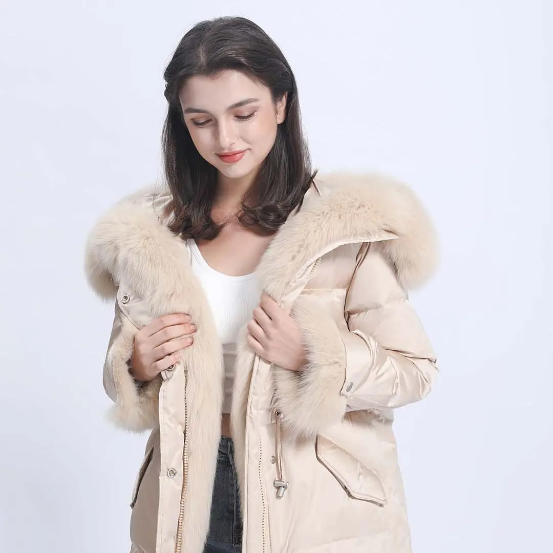 Goose down long padding Clearance