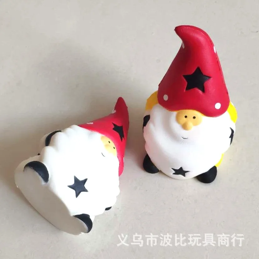 Новые продукты Pu пены памяти Санта-Клаус Рождественская игрушка Pu пены памяти мультфильм Санта-Клаус кукла
