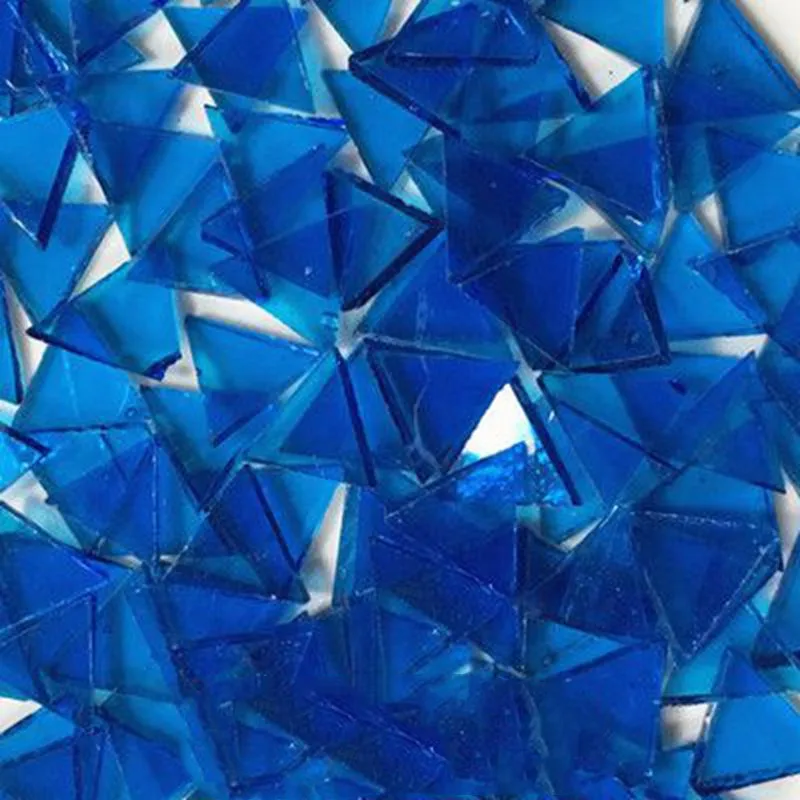 50 г DIY креативная разноцветная мозаичная инкрустация настенная плитка материалы ручной работы стеклянная слюда часть обычный коллаж ремесло ZXY9816 - Цвет: Light Blue 2