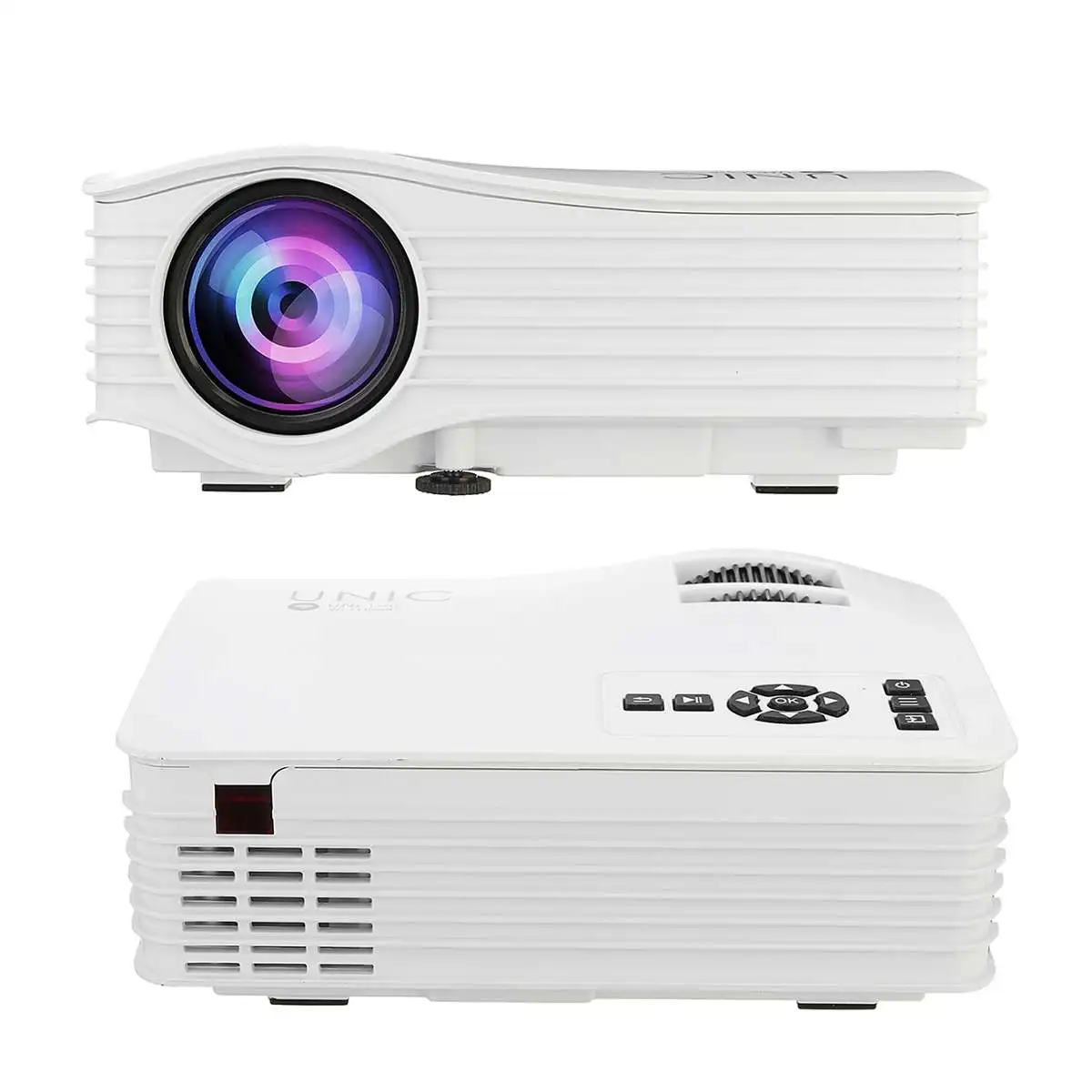 Wholesale Price RktSp Projecteur LED 1080P Full HD Mini projecteur 640x480 téléphone Proyector 4k Home cinéma support Android Ios pour home cinema