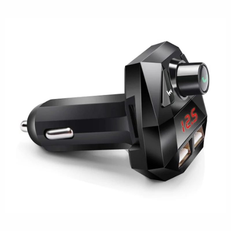 ABS беспроводной fm-передатчик lcd MP3-плеер USB плеер 2.1A Автомобильный плеер