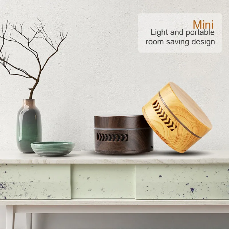 Car Accessories Interior Auto Air Freshener Purifier Perfume Mini Aroma Diffuser Wood Essential Oil Hanging Ornament Decoration