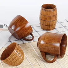 Японский деревянный винный кофе кружка для питьевой воды натуральный Твердый Деревянный Стакан с термоизоляцией маленькая водная Герметичная Кружка Чайная Чашка