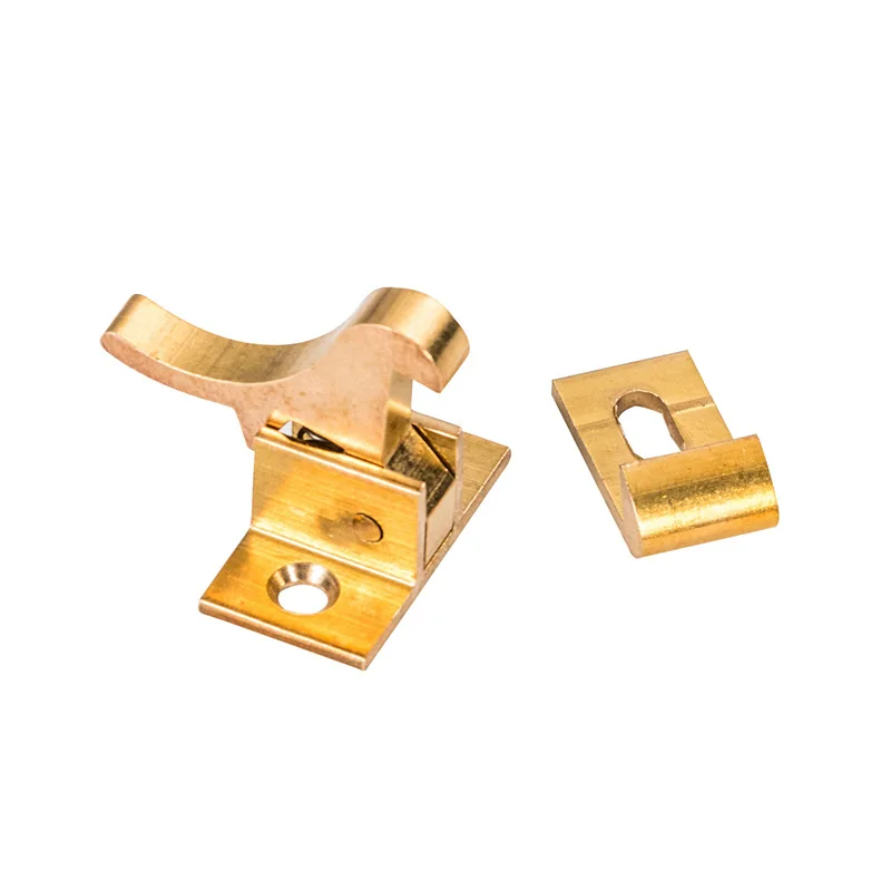 1pcs Bird type door lock buckle Antique copper Push-Pull window hasp security latch Door Window Silent Hooks Home Improvement