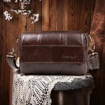 

Cobbler Legend Original Women's Messenger Bag Genuine Leather Small Handbags Vintage Crossbody Shoulder Bags For Women #803211