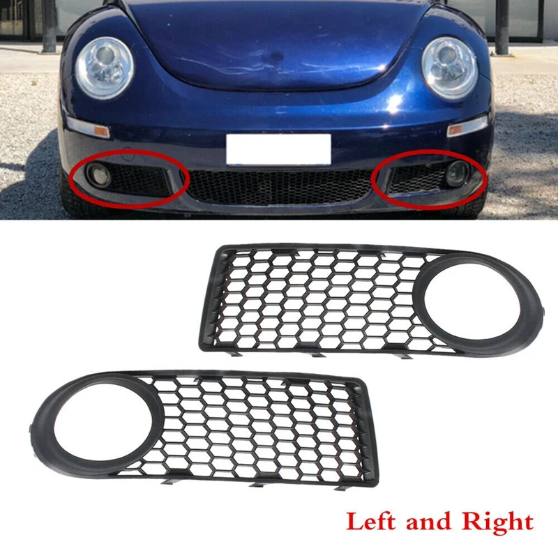 ДЛЯ Beetle / Cabrio 2006 2010 передний бампер противотуманный светильник решетка 1C0807683C