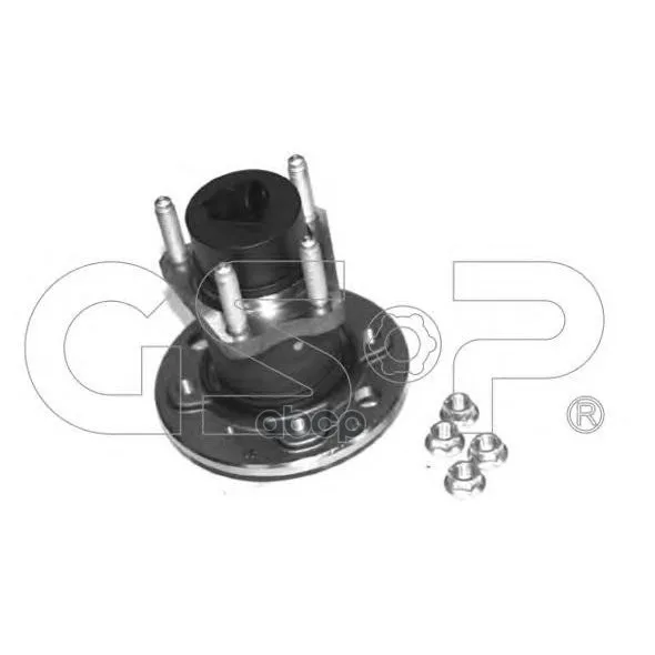 Ступица С Подшипником Opel Astra F/G/Vectra A/B 91-05 Зад. Abs(4отверстия) Gsp 9400064k GSP арт. 9400064K