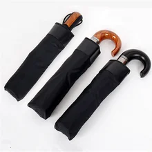 10 ребер сильный Ветрозащитный Классический английский стиль зонтик для мужчин автоматический 3 складной зонт от дождя бизнес мужской качественный зонтик
